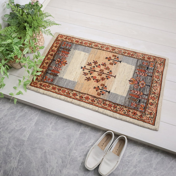 【オーダーメイド受付中】イラン　シラーズ産　ギャッベ 　（hss-11835）