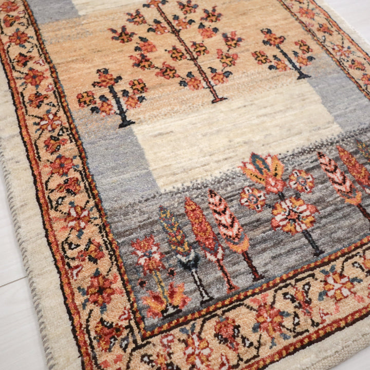 【オーダーメイド受付中】イラン　シラーズ産　ギャッベ 　（hss-11835）