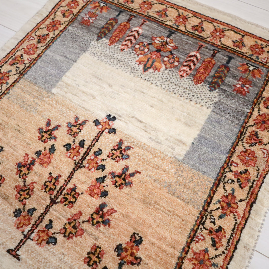 【オーダーメイド受付中】イラン　シラーズ産　ギャッベ 　（hss-11835）