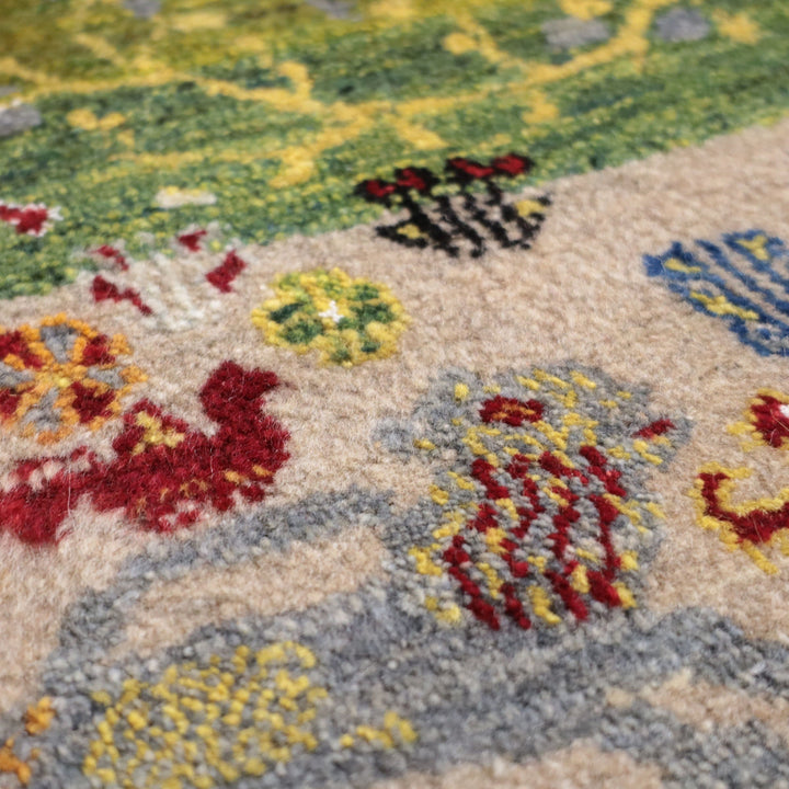 【オーダーメイド受付中】イラン　シラーズ産　ギャッベ 　（hss-11884）