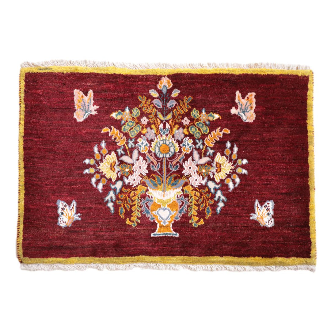 【オーダーメイド受付中】イラン　シラーズ産　ギャッベ 　（hss-11889）