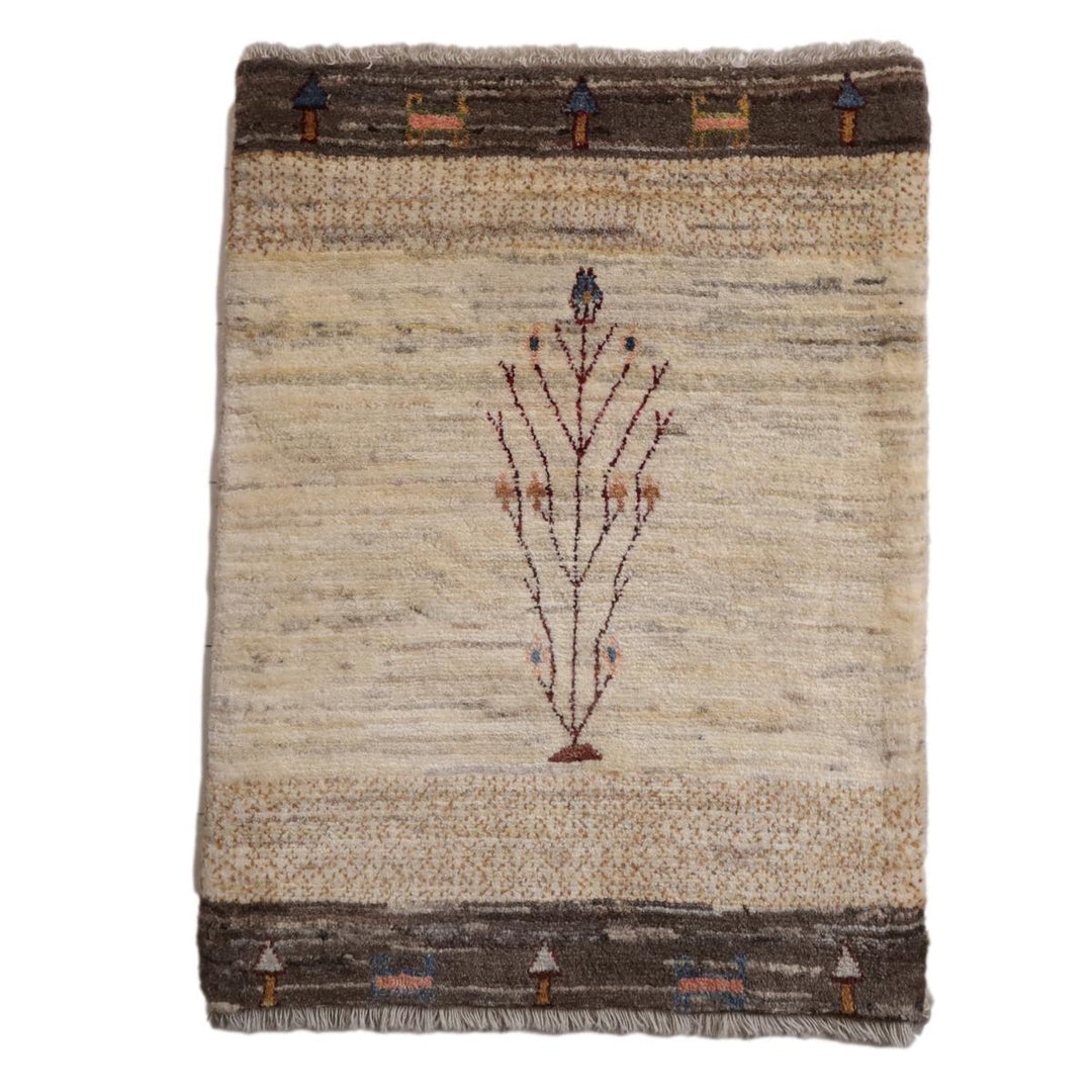 【セミオーダー受付中】  サイズ変更OK　カラー変更OK イラン　シラーズ産　ギャッベ 　（hss-11901）