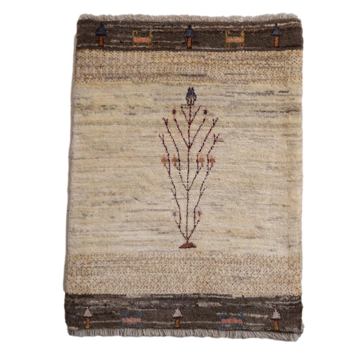 【セミオーダー受付中】  サイズ変更OK　カラー変更OK イラン　シラーズ産　ギャッベ 　（hss-11901）