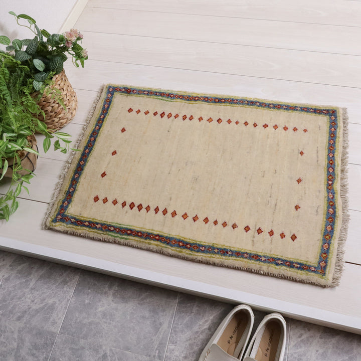 【オーダーメイド受付中】イラン　シラーズ産　ギャッベ 　（hss-11909）