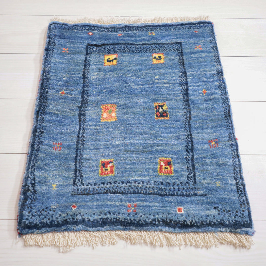 【オーダーメイド受付中】イラン　シラーズ産　ギャッベ 　（hss-11922）