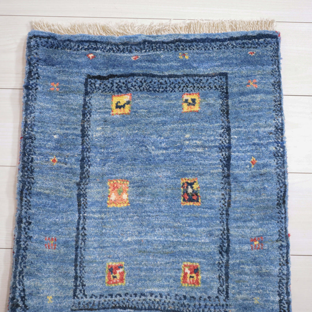 【オーダーメイド受付中】イラン　シラーズ産　ギャッベ 　（hss-11922）