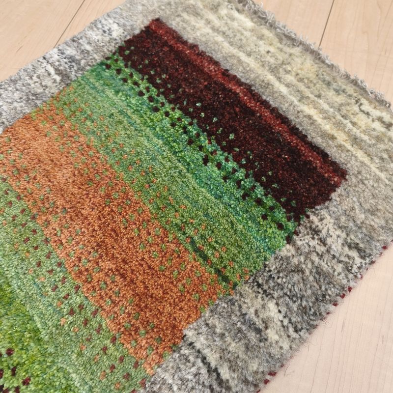 ギャッベ（ギャベ）ラティーフ　60×42cm（HSS-12969）