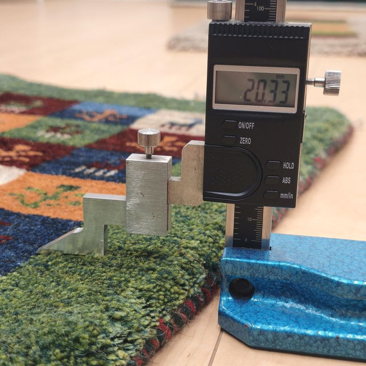 ギャッベ（ギャベ）ラティーフ　55×43cm（HSS-12970）