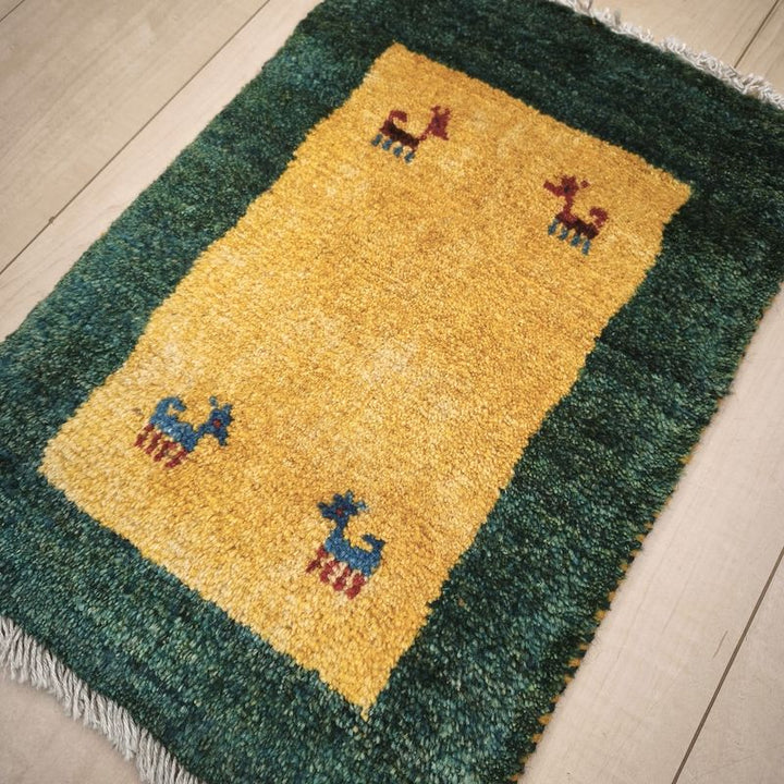 ギャッベ（ギャベ）ラティーフ　50×35cm（HSS-12974）