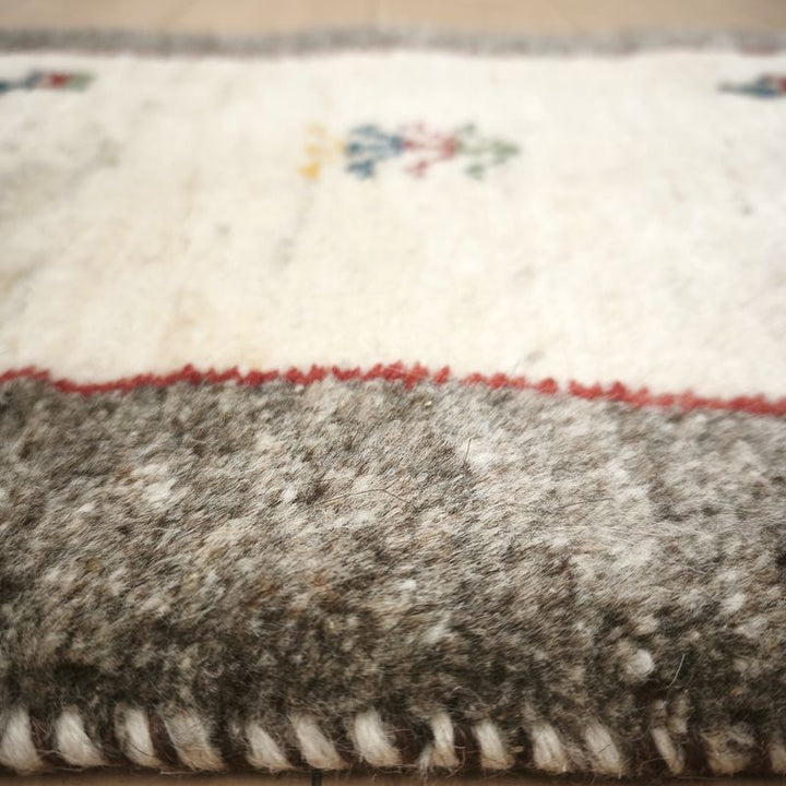 ギャッベ（ギャベ）ラティーフ　58×41cm（HSS-12979）