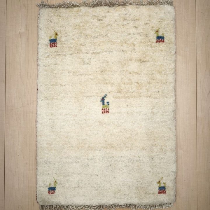 ギャッベ（ギャベ）ラティーフ　61×43cm（HSS-12981）