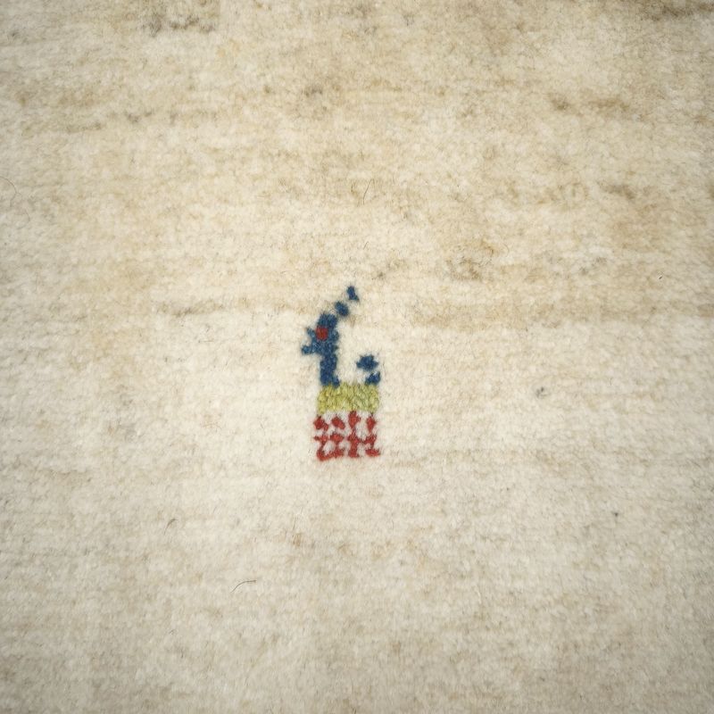 ギャッベ（ギャベ）ラティーフ　61×43cm（HSS-12981）