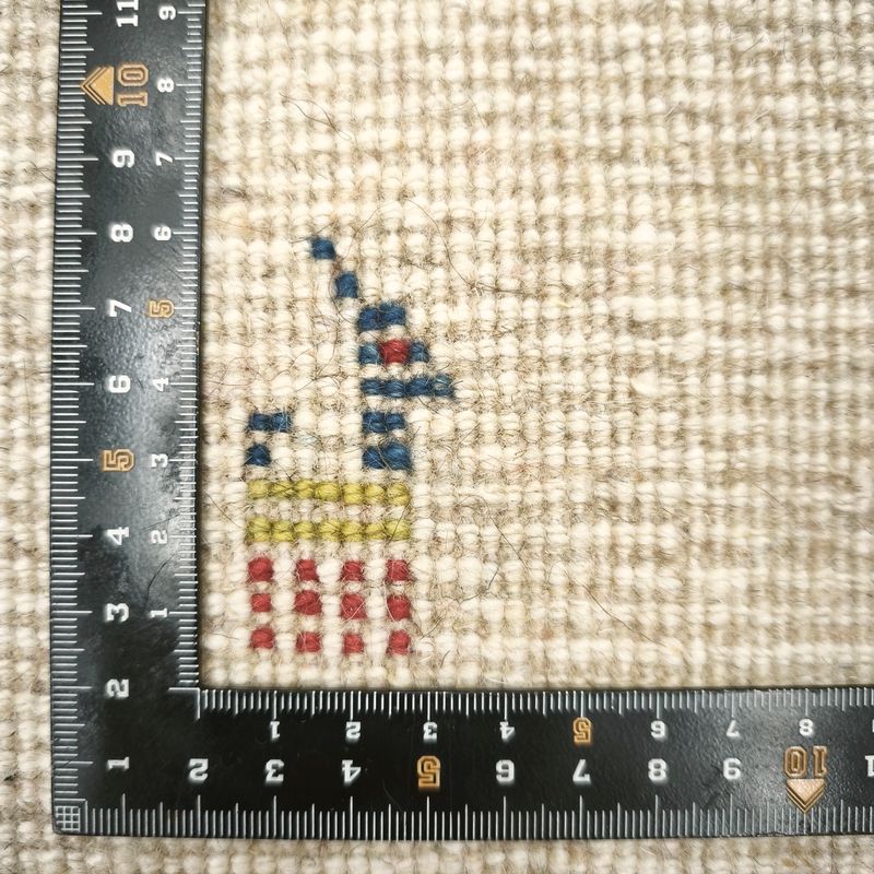 ギャッベ（ギャベ）ラティーフ　61×43cm（HSS-12981）