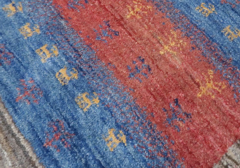 【オーダーメイド受付中】イラン　シラーズ産　ギャッベ 　（hss-2858）