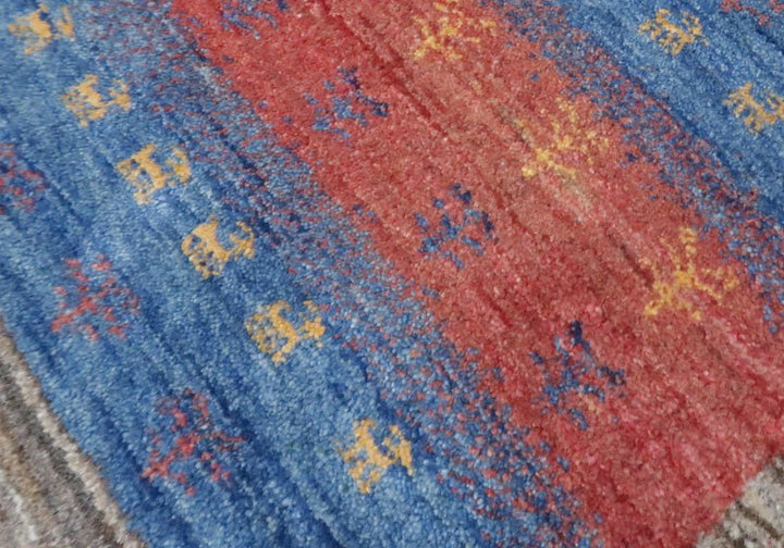 【オーダーメイド受付中】イラン　シラーズ産　ギャッベ 　（hss-2858）