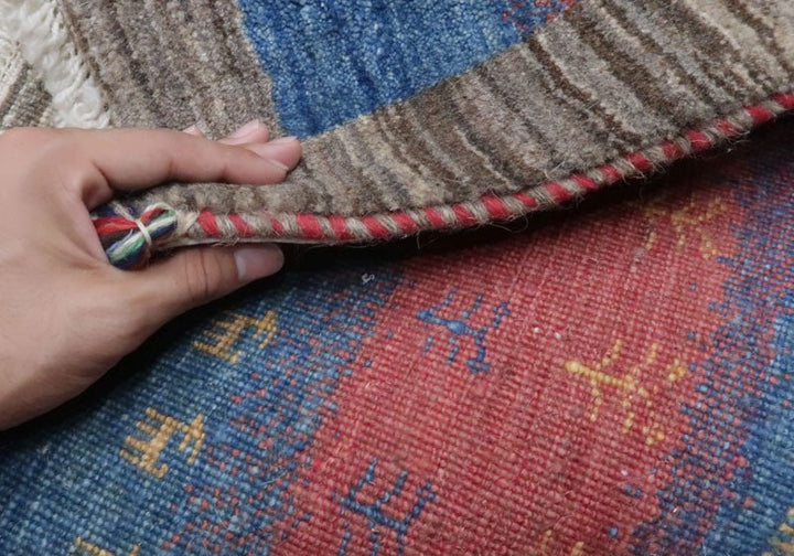 【オーダーメイド受付中】イラン　シラーズ産　ギャッベ 　（hss-2858）