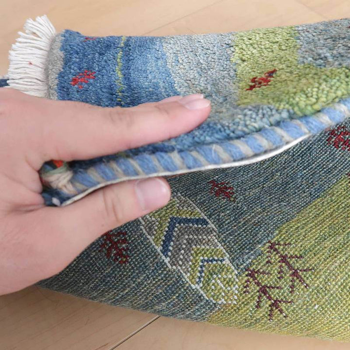 【オーダーメイド受付中】イラン　シラーズ産　ギャッベ 　（hss-35000-c-12）