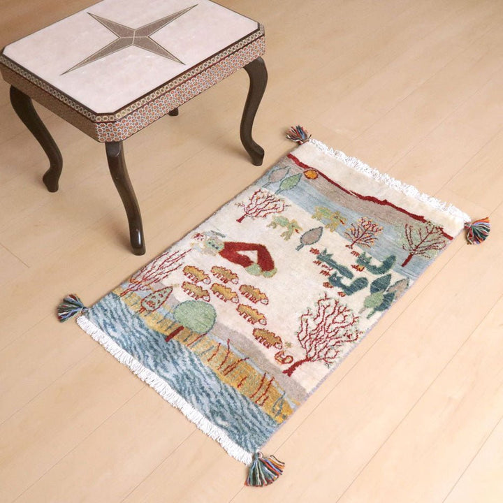 【オーダーメイド受付中】イラン　シラーズ産　ギャッベ 　（hss-35000-e-20）