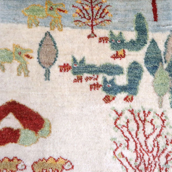 【オーダーメイド受付中】イラン　シラーズ産　ギャッベ 　（hss-35000-e-20）