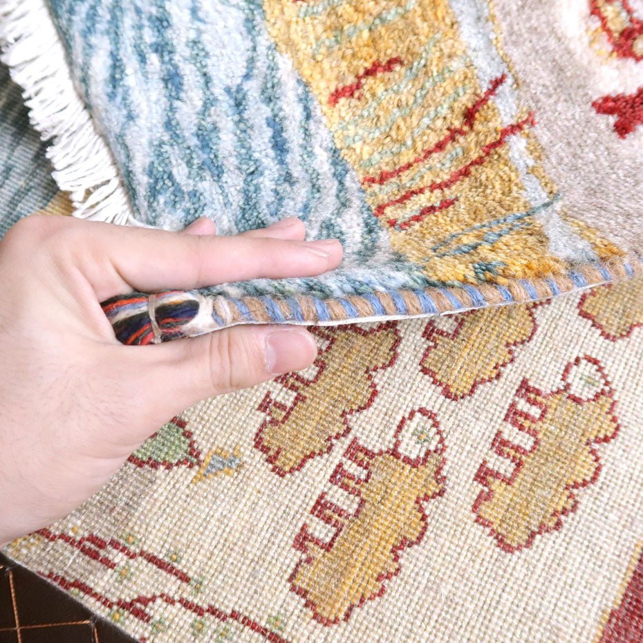 【オーダーメイド受付中】イラン　シラーズ産　ギャッベ 　（hss-35000-e-20）