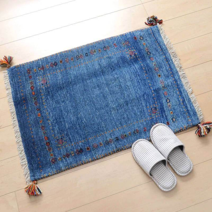 【オーダーメイド受付中】イラン　シラーズ産　ギャッベ 　（hss-57203）