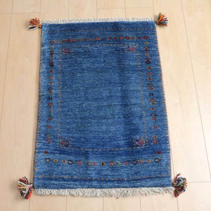 【オーダーメイド受付中】イラン　シラーズ産　ギャッベ 　（hss-57203）