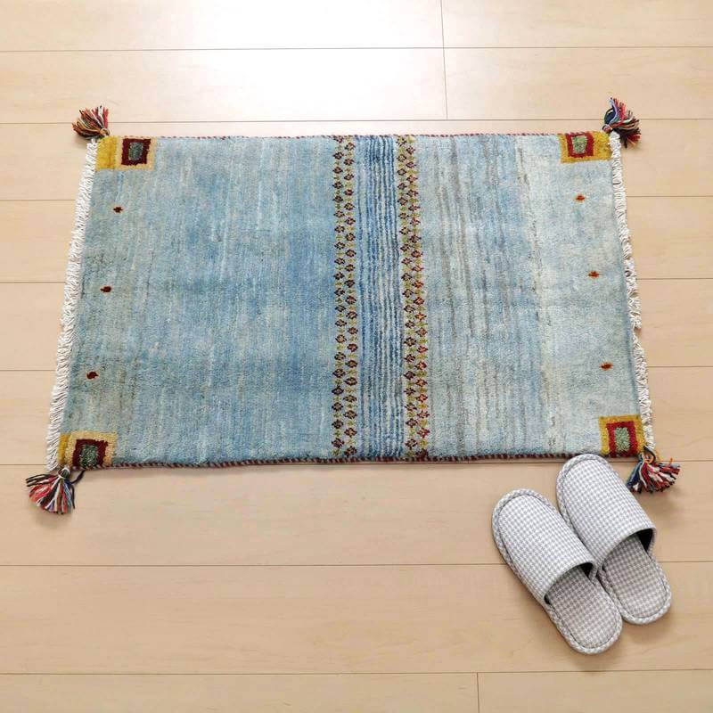 【オーダーメイド受付中】イラン　シラーズ産　ギャッベ 　（hss-58210）