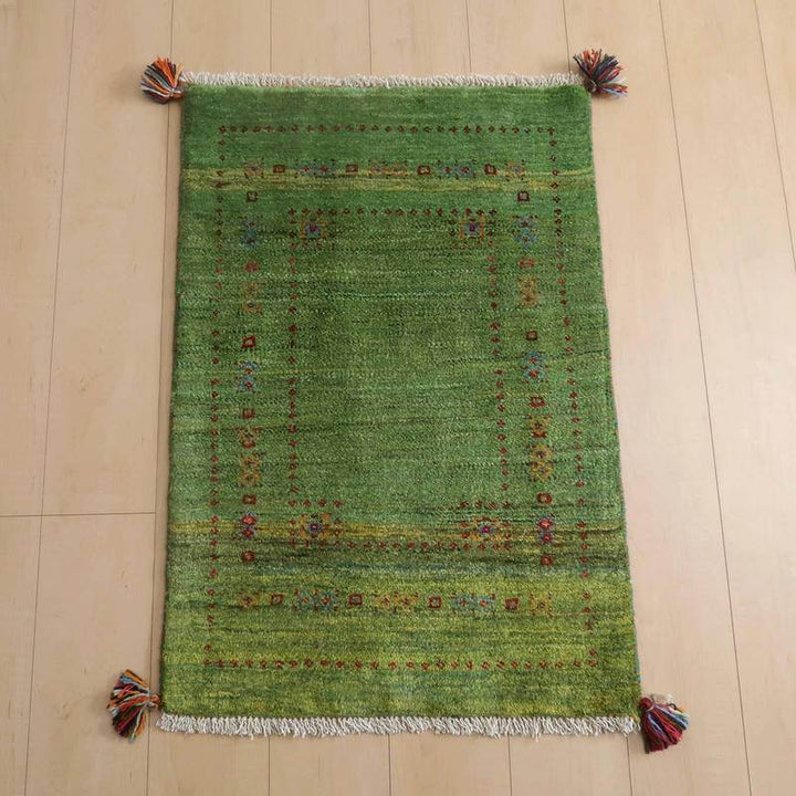 ギャッベ／カシュクリ 90×61cm（HSS-68468）