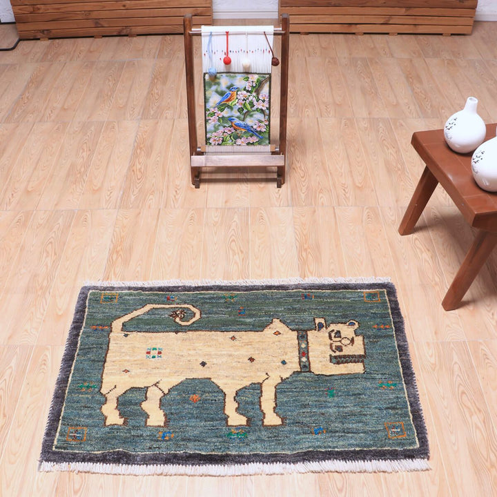 【オーダーメイド受付中】イラン　シラーズ産　ギャッベ 　（hss-70105）