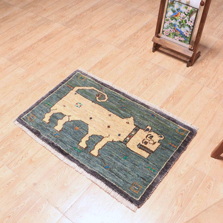 【オーダーメイド受付中】イラン　シラーズ産　ギャッベ 　（hss-70105）