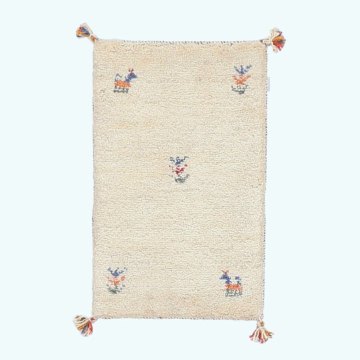 ギャッベ（ギャベ）ラティーフ　59×36cm（HSS-70217）