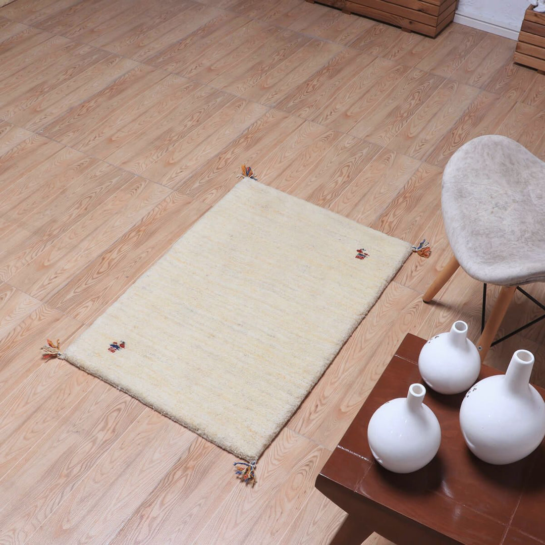 【オーダーメイド受付中】イラン　シラーズ産　ギャッベ 　（hss-70236）