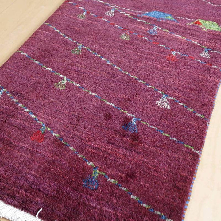 【オーダーメイド受付中】イラン　シラーズ産　ギャッベ 　（hss-71800）