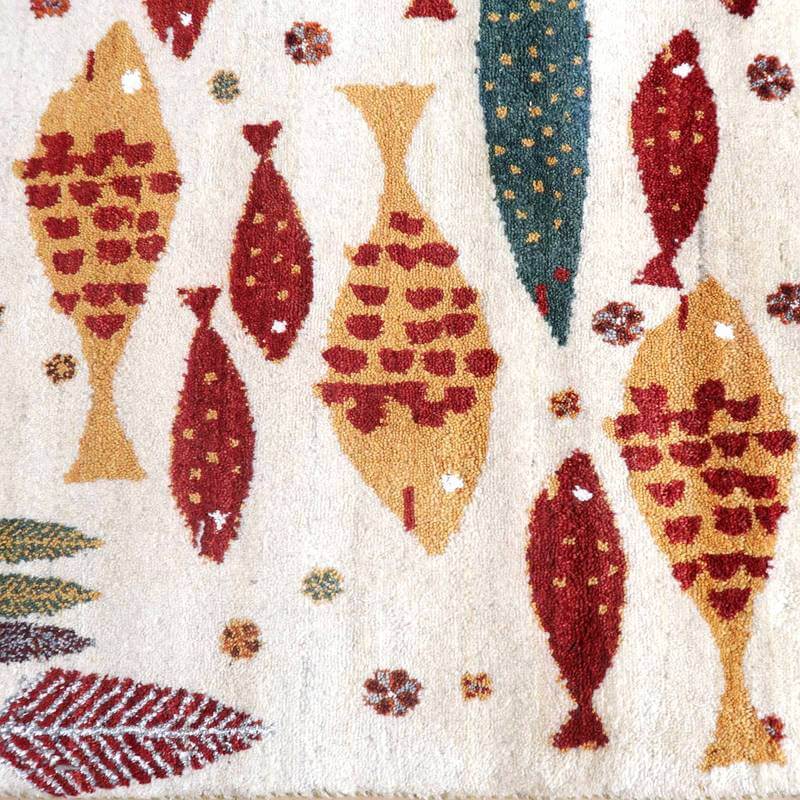 【オーダーメイド受付中】イラン　シラーズ産　ギャッベ 　（hss-73044）