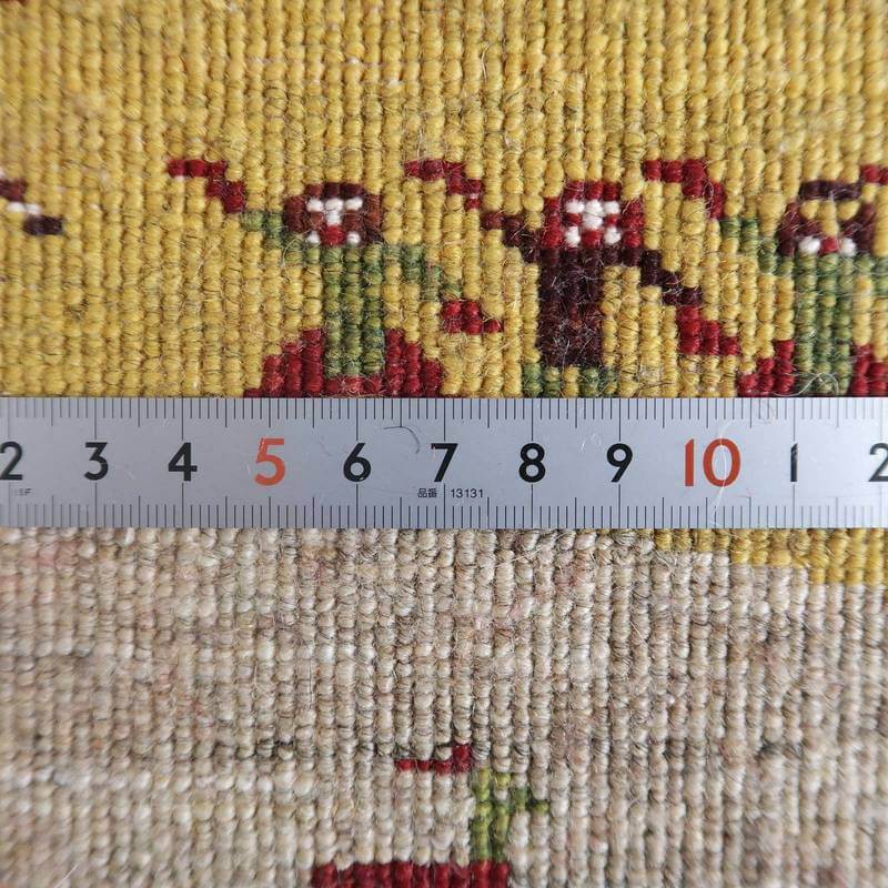 120×87cm　ギャッベ　ペルシャ絨毯　イラン　シーラズ産　手織り オーダーメイド受付中】イラン シラーズ産 ギャッベ （hss-77716