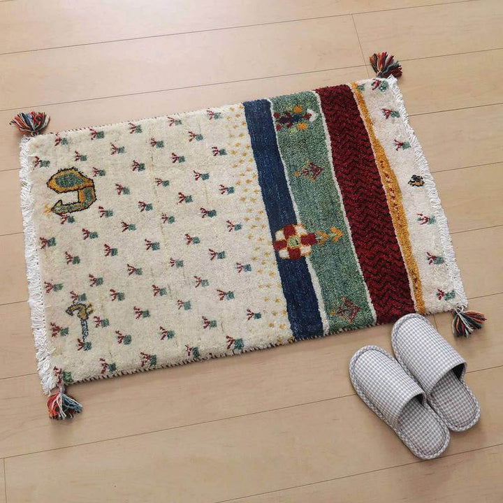 【オーダーメイド受付中】イラン　シラーズ産　ギャッベ 　（hss-77763）