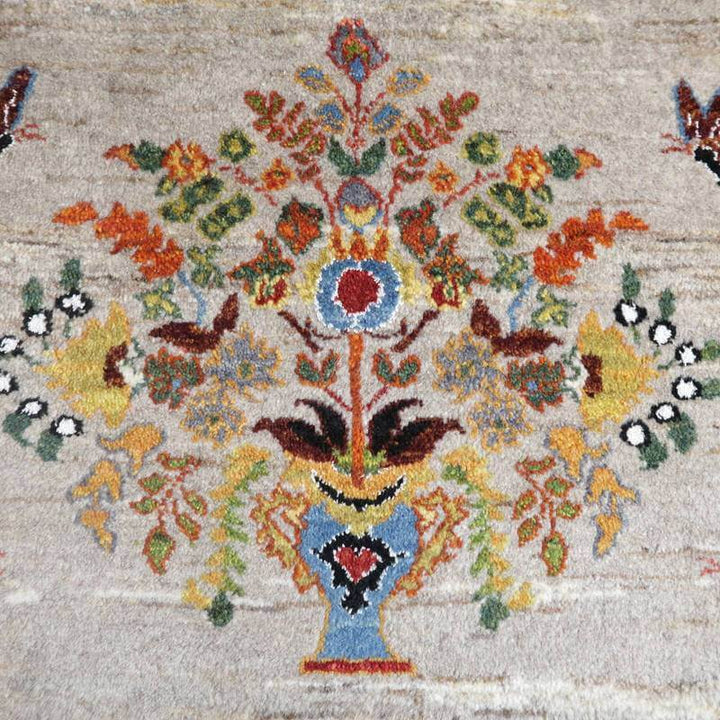 【オーダーメイド受付中】イラン　シラーズ産　ギャッベ 　（hss-89462）