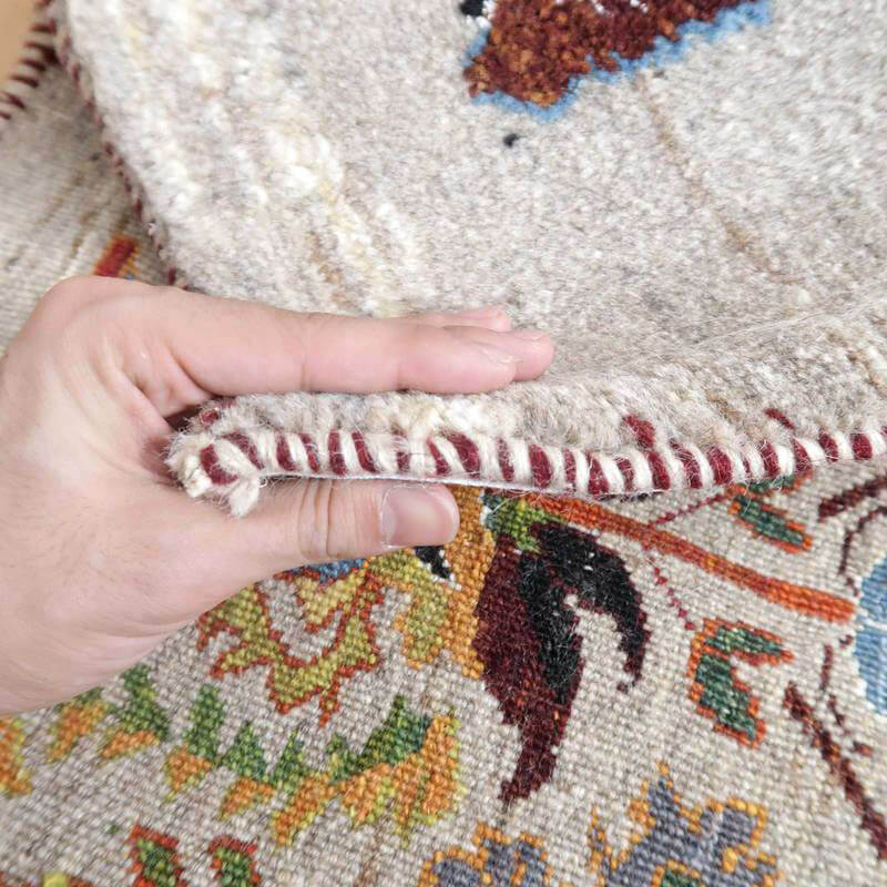 【オーダーメイド受付中】イラン　シラーズ産　ギャッベ 　（hss-89462）