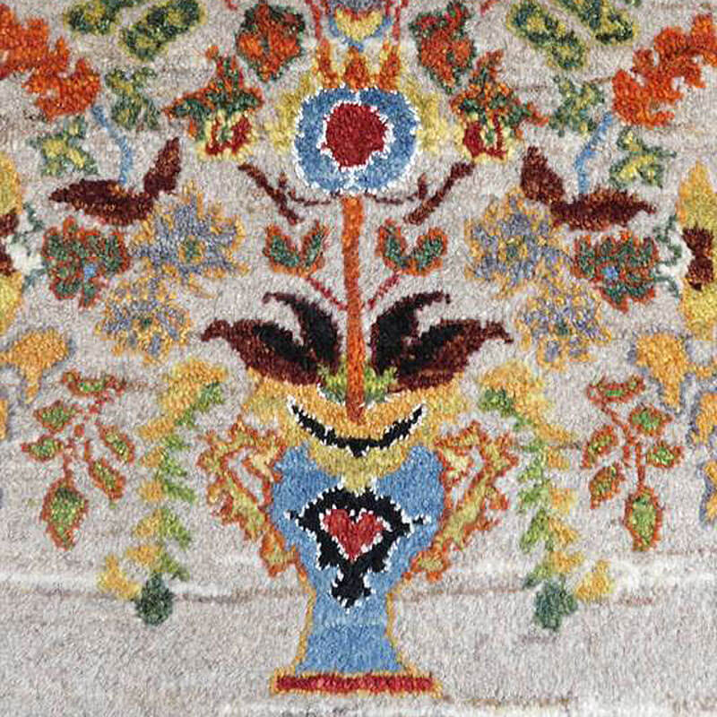 【オーダーメイド受付中】イラン　シラーズ産　ギャッベ 　（hss-89462）