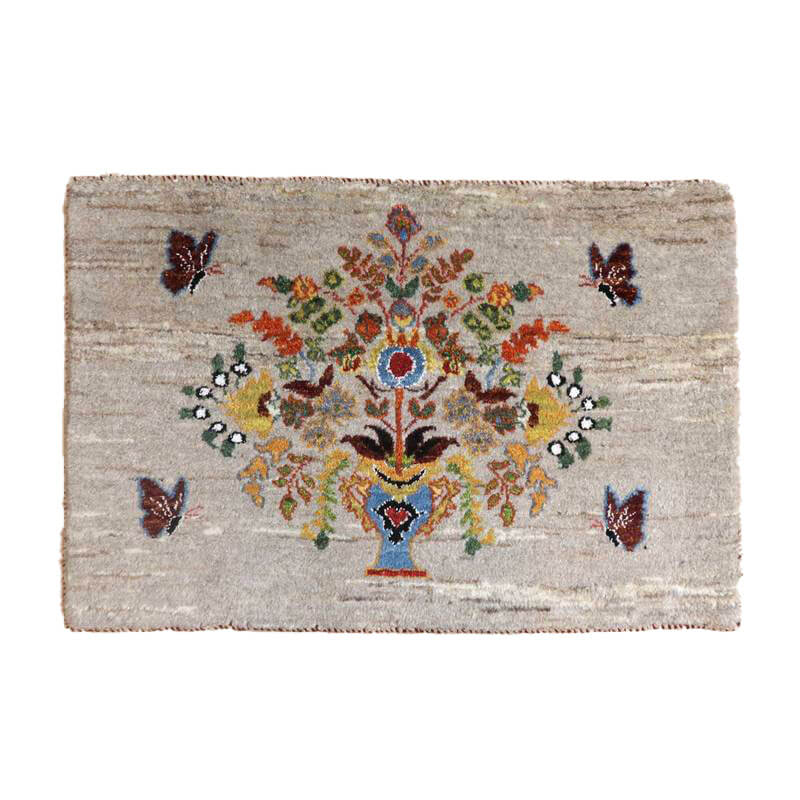 【オーダーメイド受付中】イラン　シラーズ産　ギャッベ 　（hss-89462）