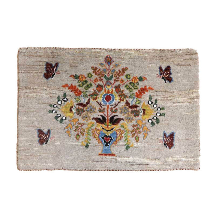 【オーダーメイド受付中】イラン　シラーズ産　ギャッベ 　（hss-89462）