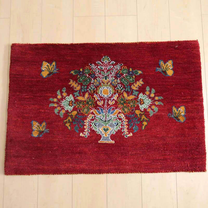 【オーダーメイド受付中】イラン　シラーズ産　ギャッベ 　（hss-89492）