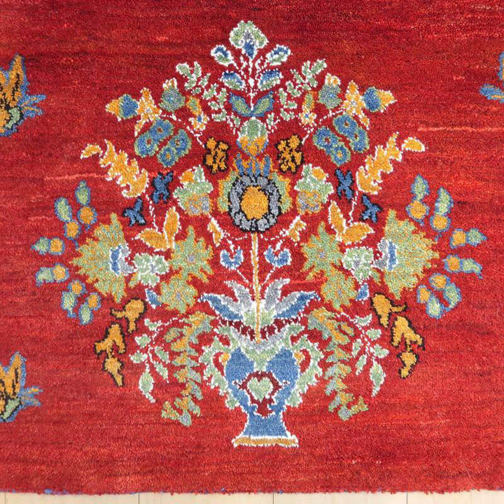 【セミオーダー受付中】  サイズ変更OK　カラー変更OK イラン　シラーズ産　ギャッベ 　（hss-91166）