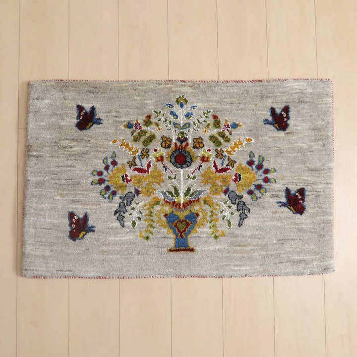 【オーダーメイド受付中】イラン　シラーズ産　ギャッベ 　（hss-91168）