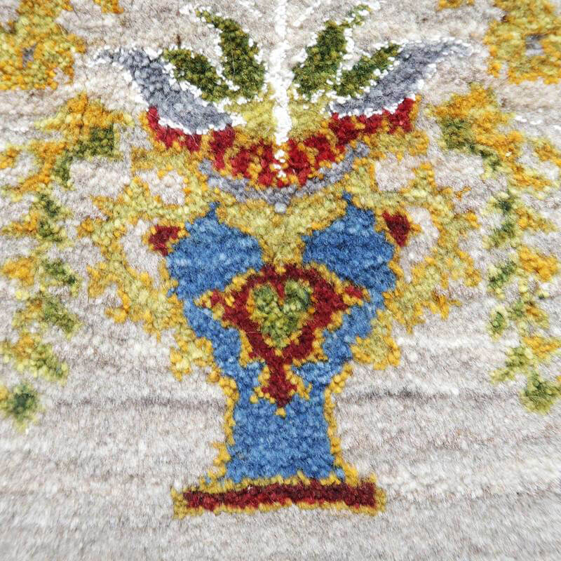 【オーダーメイド受付中】イラン　シラーズ産　ギャッベ 　（hss-91168）