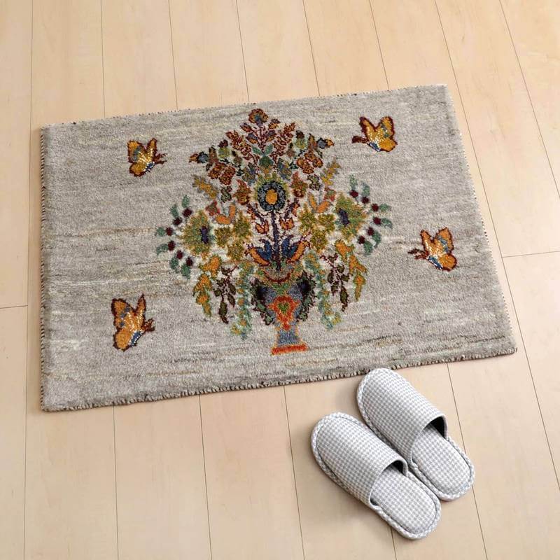 【オーダーメイド受付中】イラン　シラーズ産　ギャッベ 　（hss-91171）