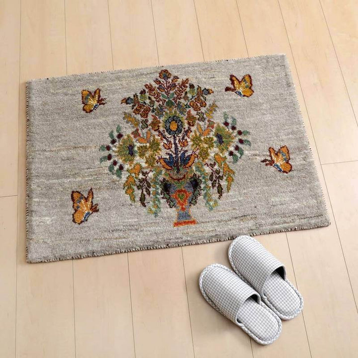 【オーダーメイド受付中】イラン　シラーズ産　ギャッベ 　（hss-91171）