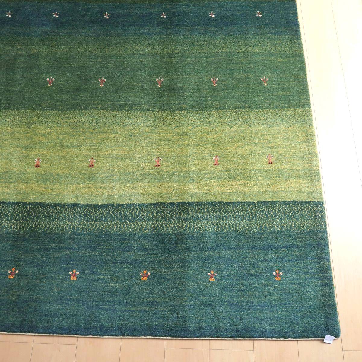プレミアムギャッベ,カシュクリ,295×204cm｜高級ペルシャ手織りラグ