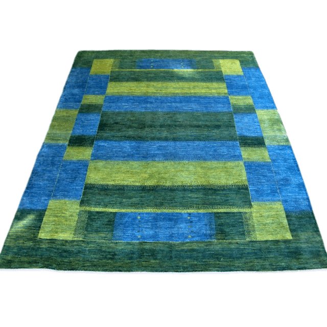 【セミオーダー受付中】  サイズ変更OK　カラー変更OK イラン　シラーズ産　ギャッベ 　（hx-19993）