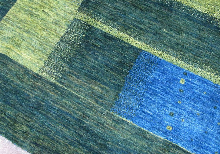 【セミオーダー受付中】  サイズ変更OK　カラー変更OK イラン　シラーズ産　ギャッベ 　（hx-19993）